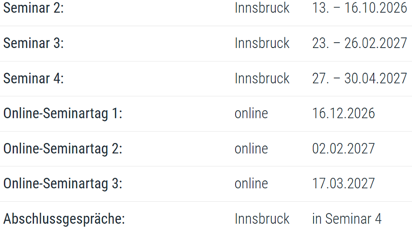 Tabelle IBK 26-27